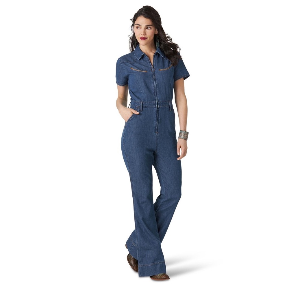 Wrangler Retro Zip Front Jumpsuit